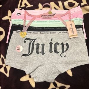 🆕Juicy Couture Boyshort Panties large